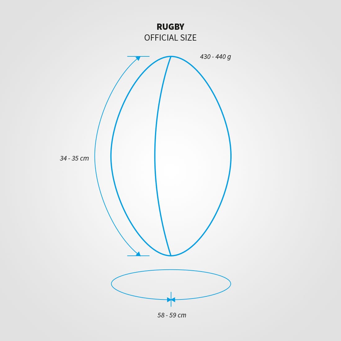 Rugby Ball – Ansicht 3