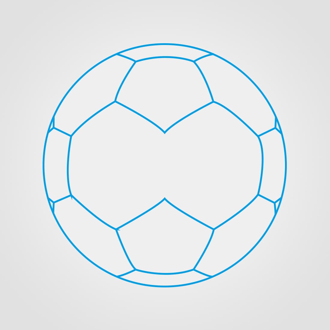 30 Panel - Fußball Sketch