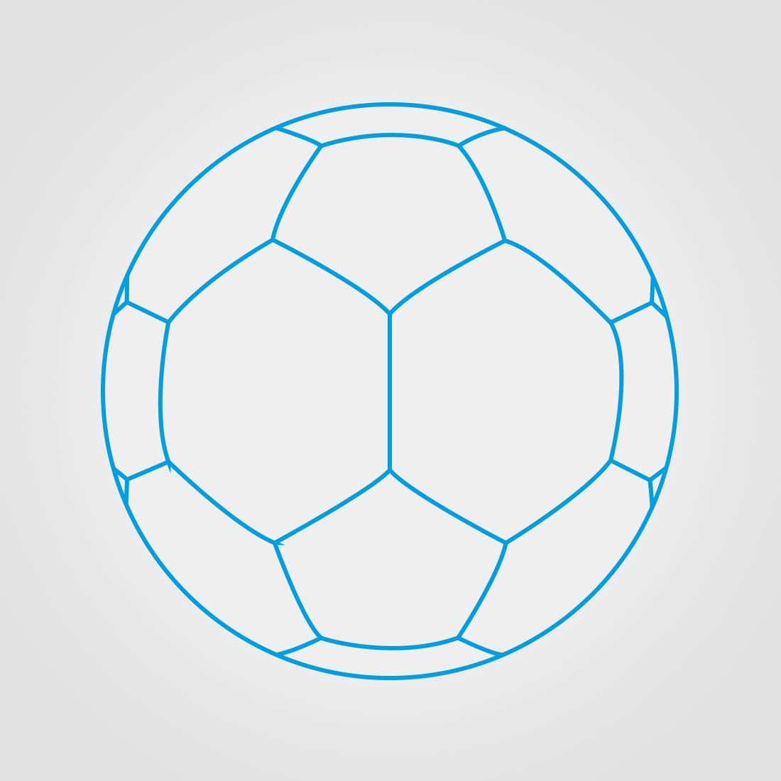 Thermoplast Fußball Sketch